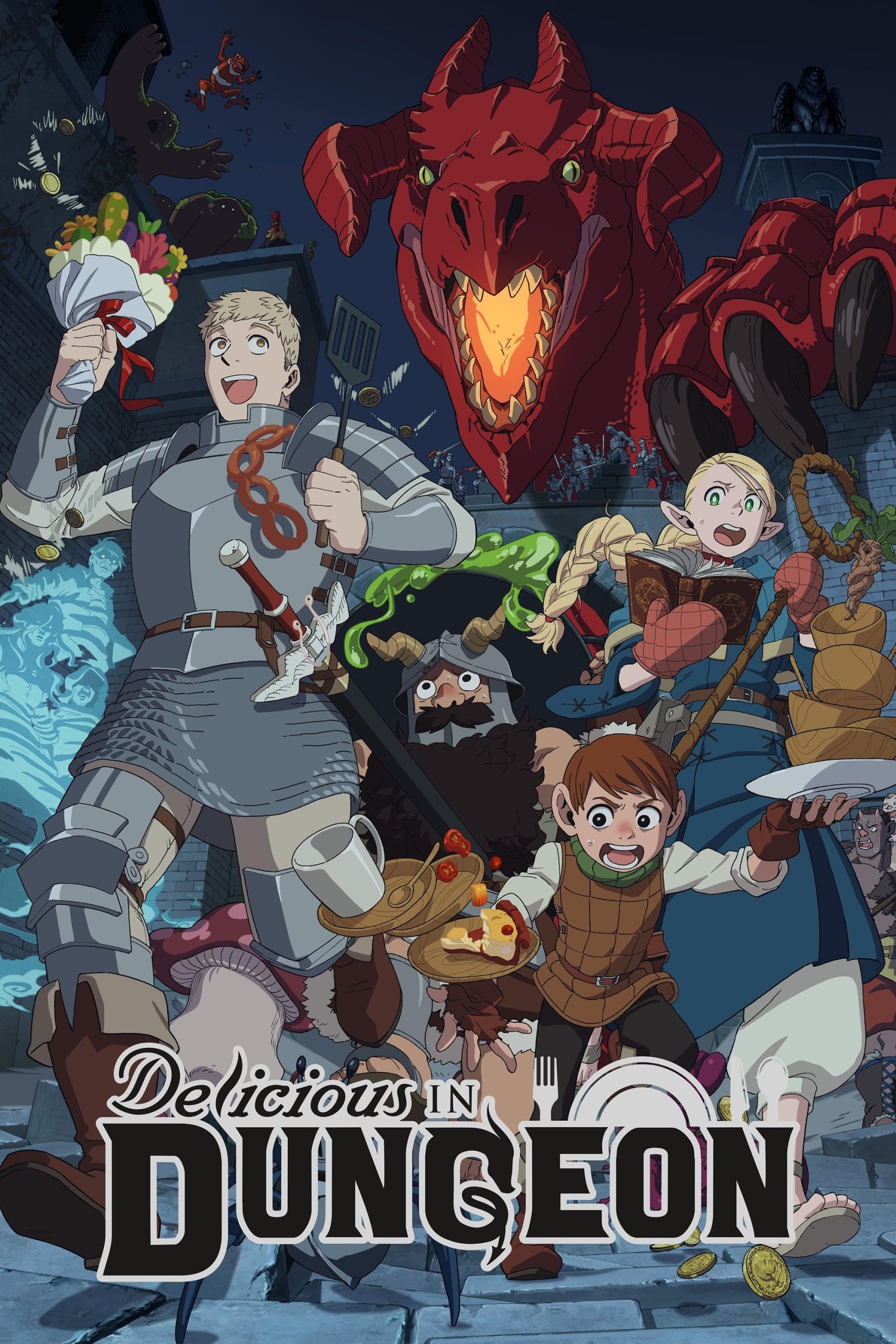 مشاهدة انمي Dungeon Meshi موسم 1 حلقة 1 (2024)